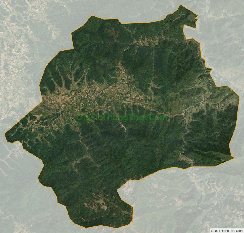 Bản đồ vệ tinh xã Hải Yến, huyện Cao Lộc