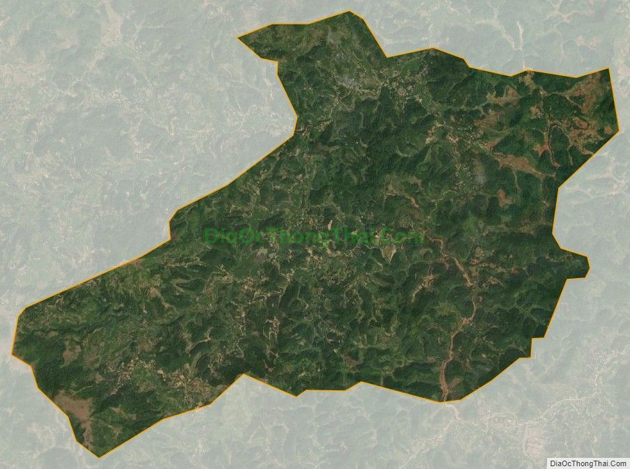 Bản đồ vệ tinh xã Xuân Long, huyện Cao Lộc