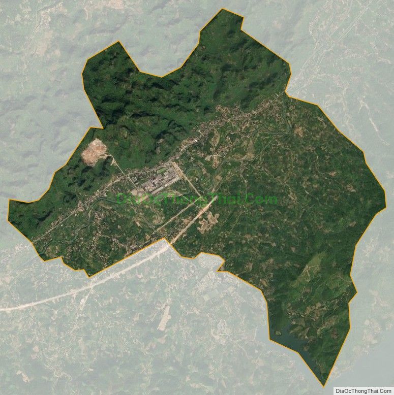 Bản đồ vệ tinh Thị trấn Chi Lăng, huyện Chi Lăng