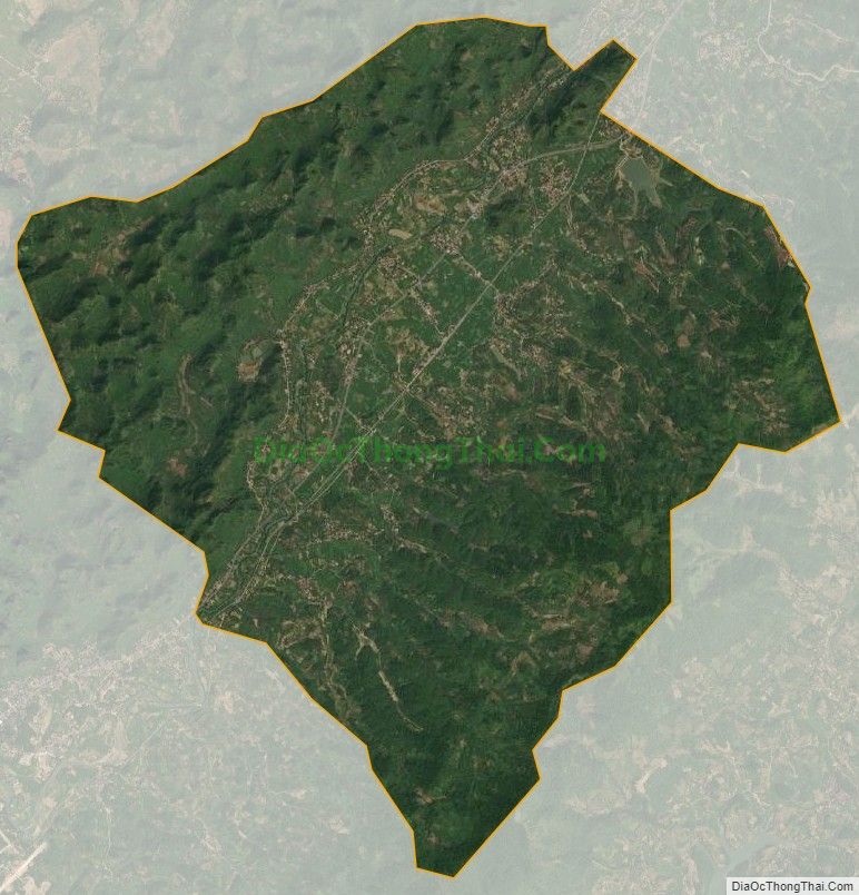 Bản đồ vệ tinh xã Chi Lăng, huyện Chi Lăng