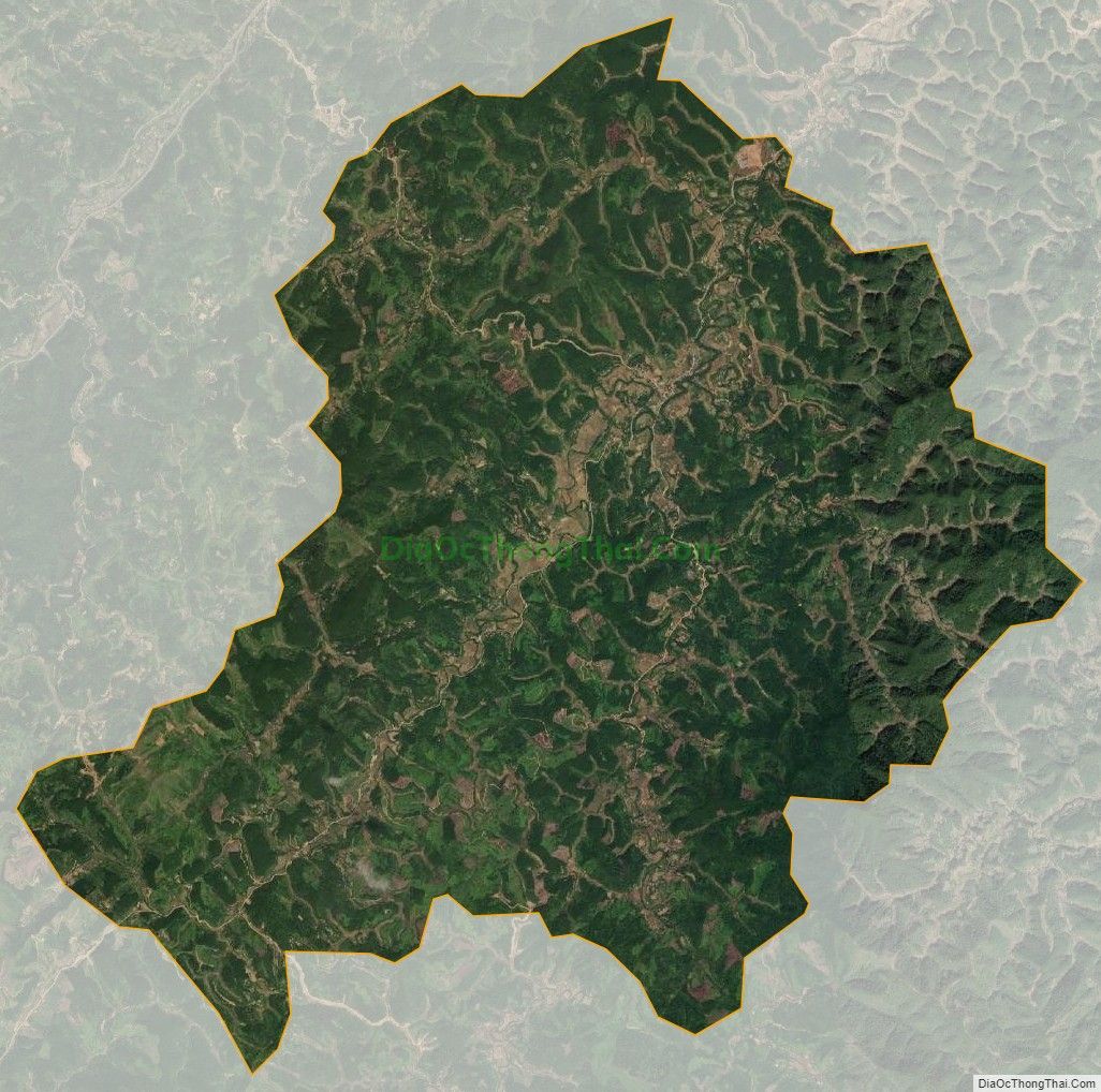 Bản đồ vệ tinh xã Chiến Thắng, huyện Chi Lăng