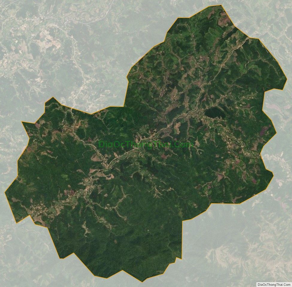 Bản đồ vệ tinh xã Lâm Sơn, huyện Chi Lăng