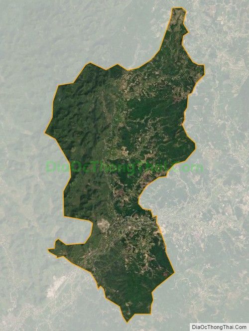 Bản đồ vệ tinh xã Mai Sao, huyện Chi Lăng