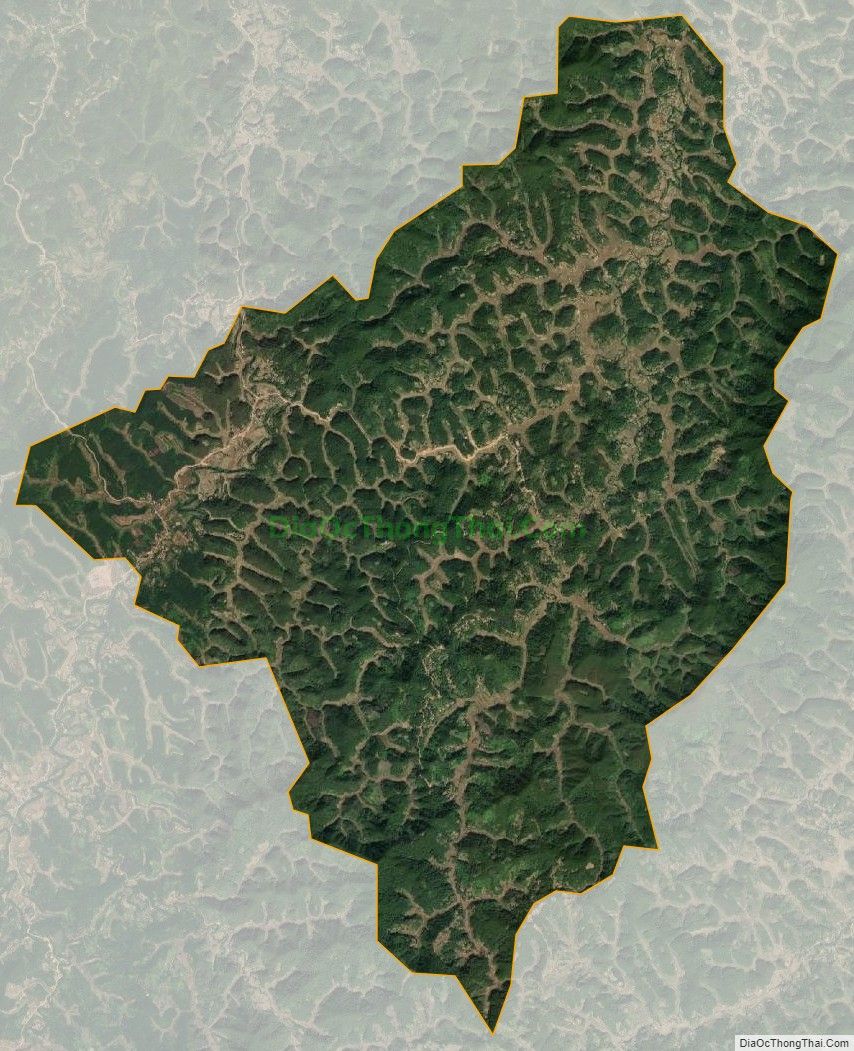 Bản đồ vệ tinh xã Vân An, huyện Chi Lăng