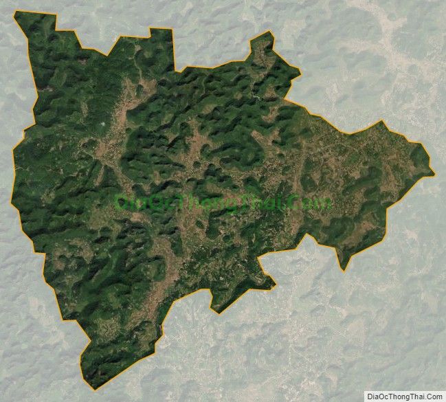 Bản đồ vệ tinh xã Vạn Linh, huyện Chi Lăng