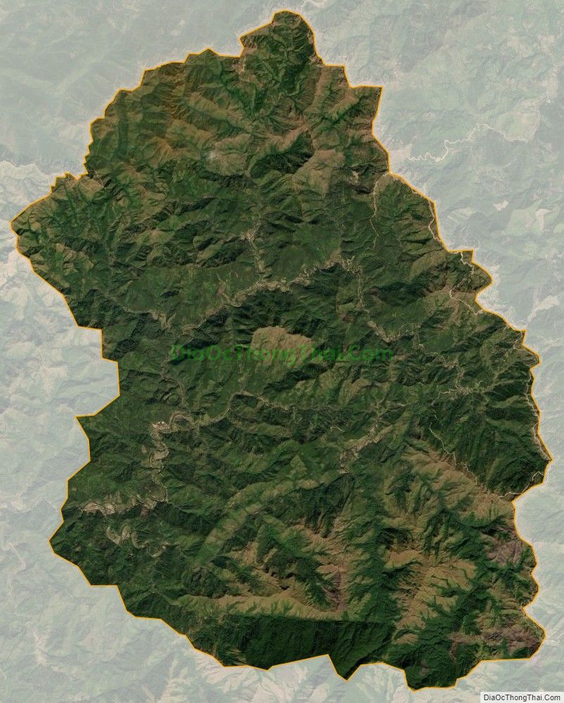 Bản đồ vệ tinh xã Bắc Xa, huyện Đình Lập