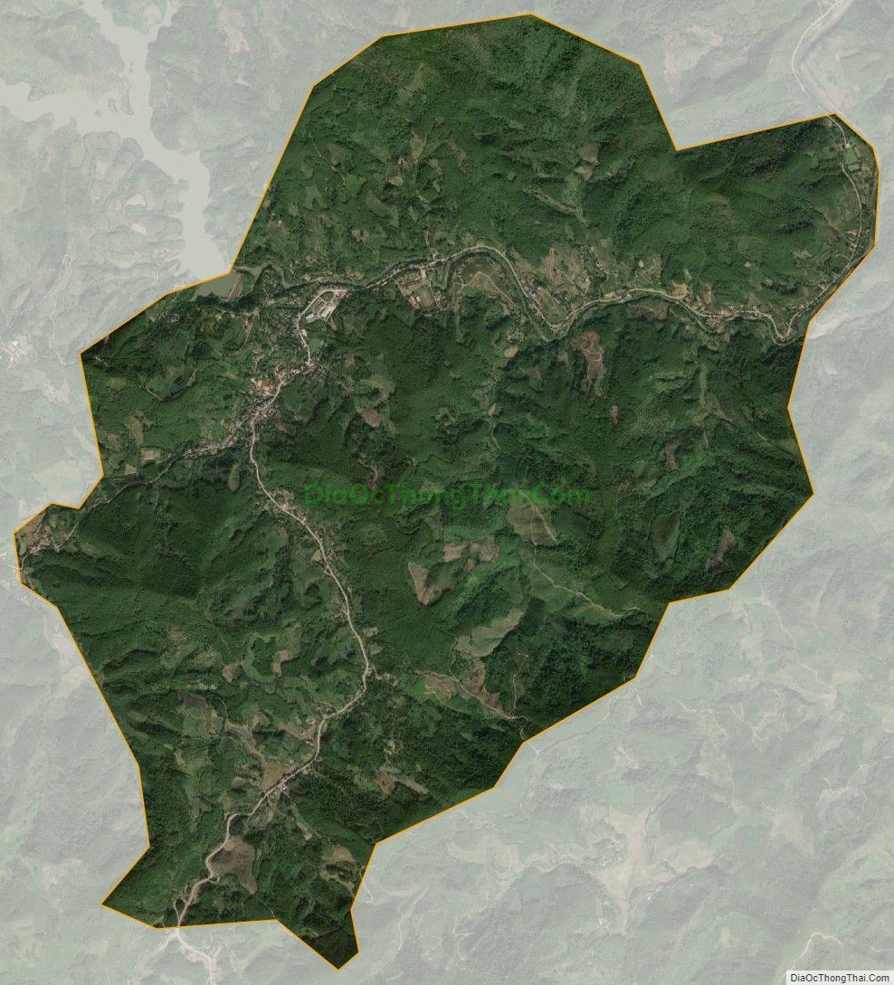 Bản đồ vệ tinh Thị trấn Nông trường Thái Bình, huyện Đình Lập