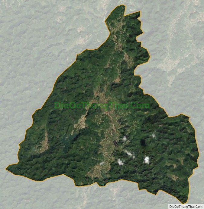 Bản đồ vệ tinh xã Hữu Liên, huyện Hữu Lũng