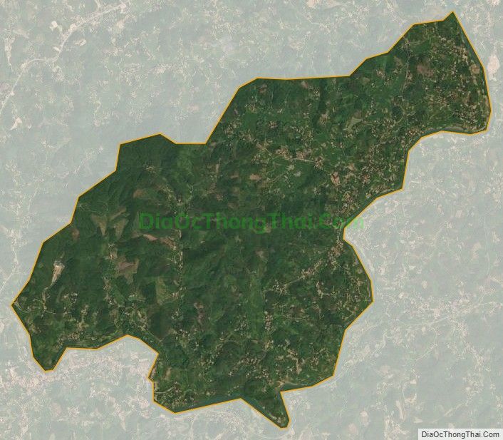 Bản đồ vệ tinh xã Minh Hòa, huyện Hữu Lũng