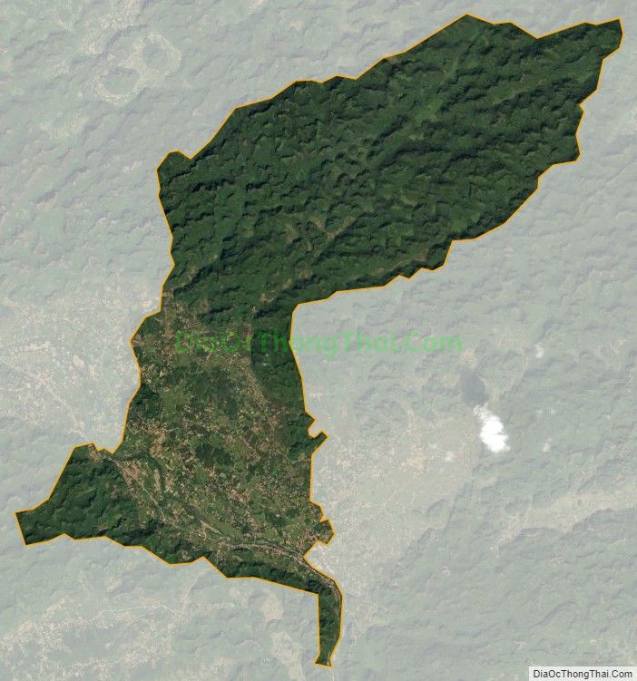 Bản đồ vệ tinh xã Yên Bình, huyện Hữu Lũng