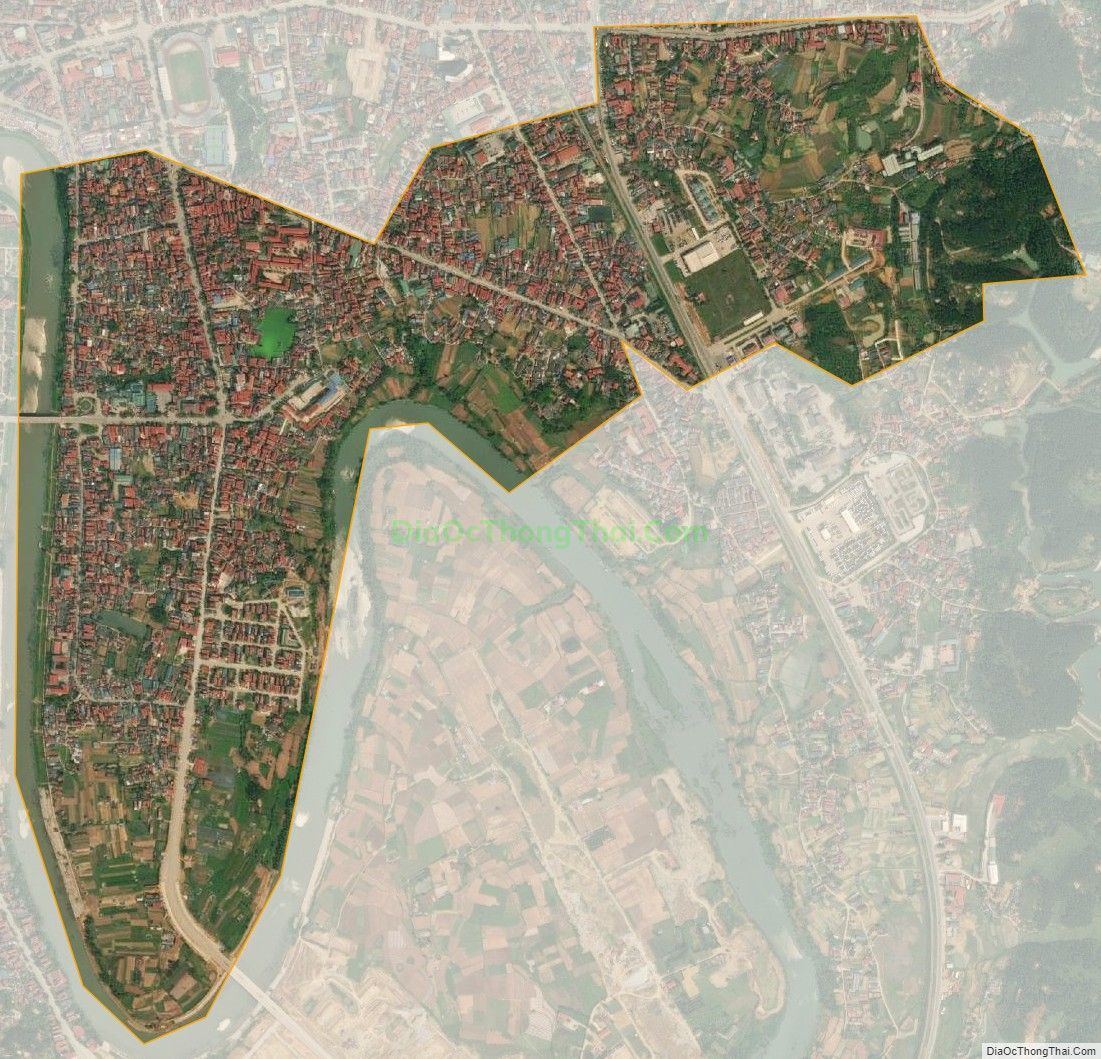 Bản đồ vệ tinh phường Đông Kinh, thành phố Lạng Sơn