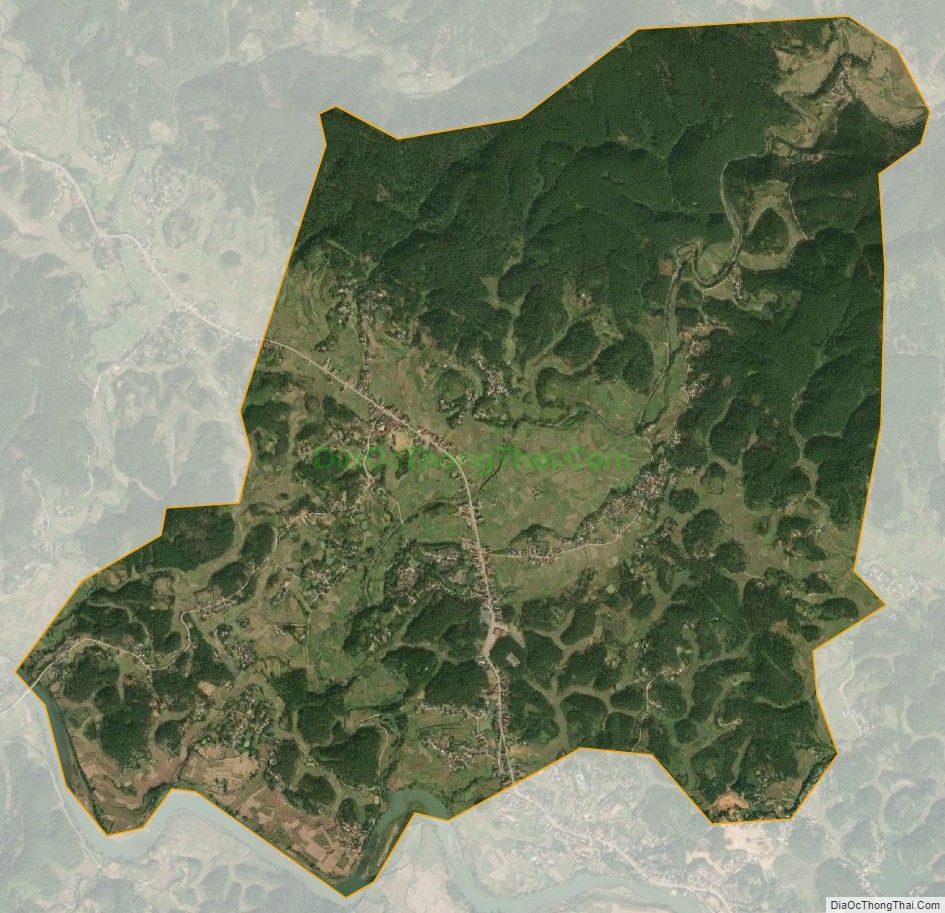 Bản đồ vệ tinh xã Đồng Bục, huyện Lộc Bình