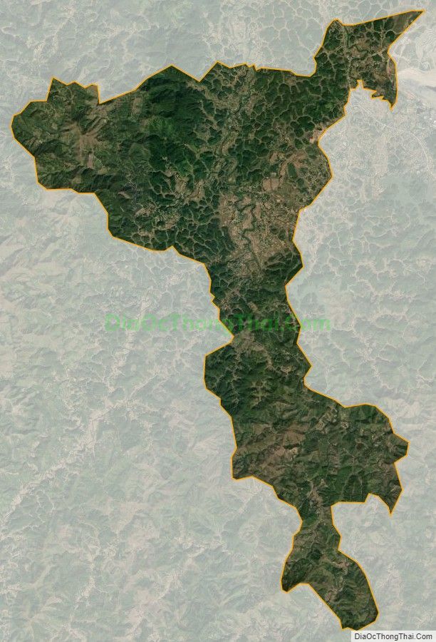 Bản đồ vệ tinh xã Đông Quan, huyện Lộc Bình