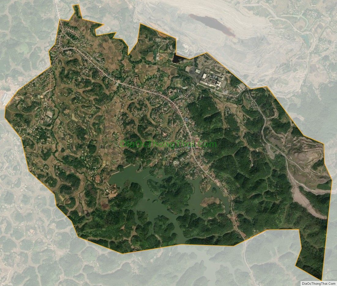 Bản đồ vệ tinh Thị trấn Na Dương, huyện Lộc Bình