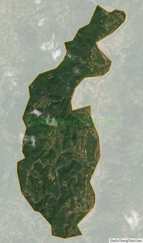 Bản đồ vệ tinh xã Song Giang (cũ), huyện Văn Quan