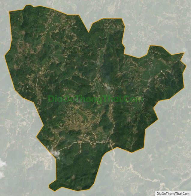 Bản đồ vệ tinh xã Tràng Sơn (cũ), huyện Văn Quan
