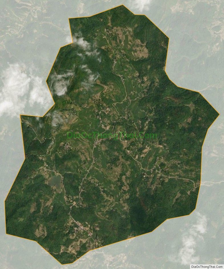 Bản đồ vệ tinh xã Việt Yên (cũ), huyện Văn Quan