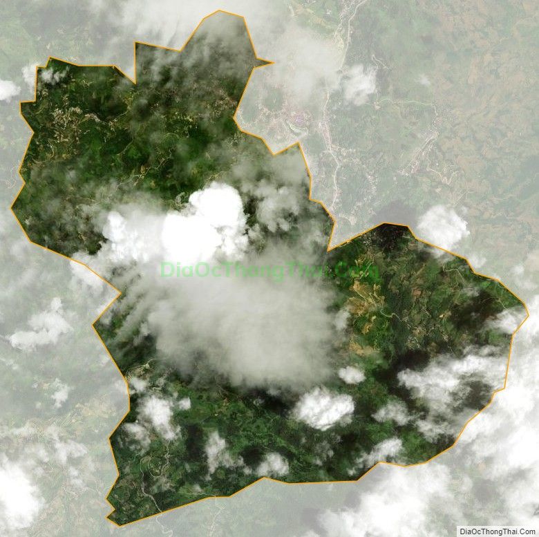 Bản đồ vệ tinh xã Na Hối, huyện Bắc Hà
