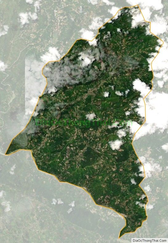 Bản đồ vệ tinh xã Nậm Lúc, huyện Bắc Hà