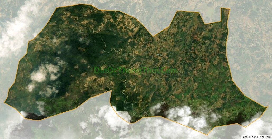 Bản đồ vệ tinh xã Tả Van Chư, huyện Bắc Hà