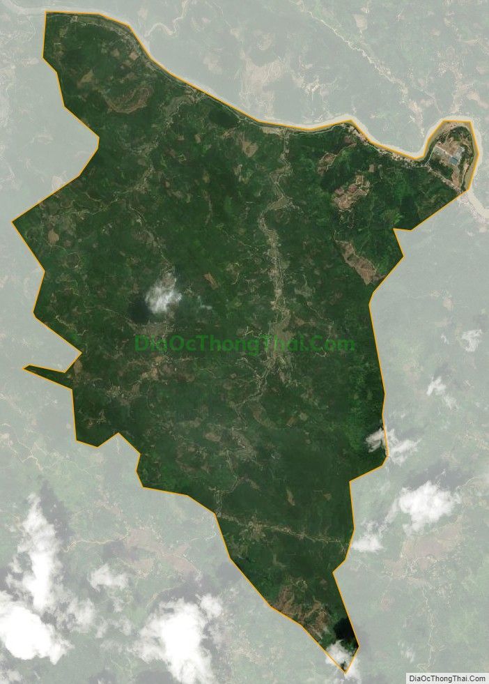 Bản đồ vệ tinh xã Long Phúc (cũ), huyện Bảo Yên