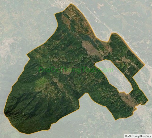 Bản đồ vệ tinh xã Bản Qua, huyện Bát Xát