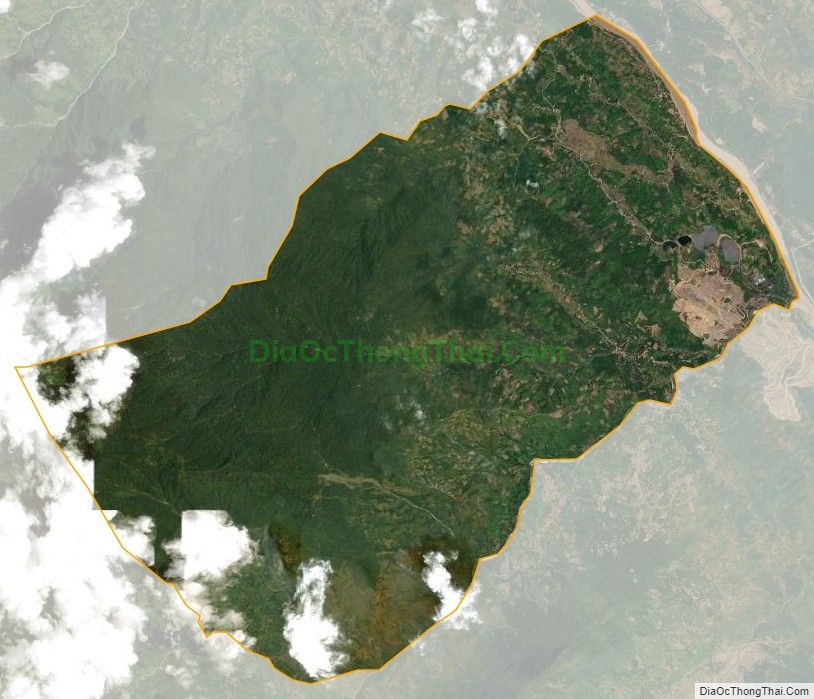 Bản đồ vệ tinh xã Cốc Mỳ, huyện Bát Xát