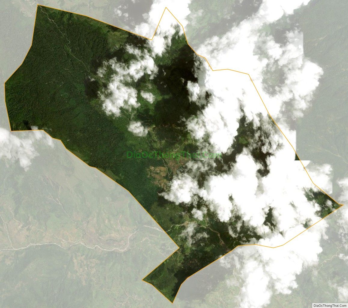 Bản đồ vệ tinh xã Dền Sáng, huyện Bát Xát