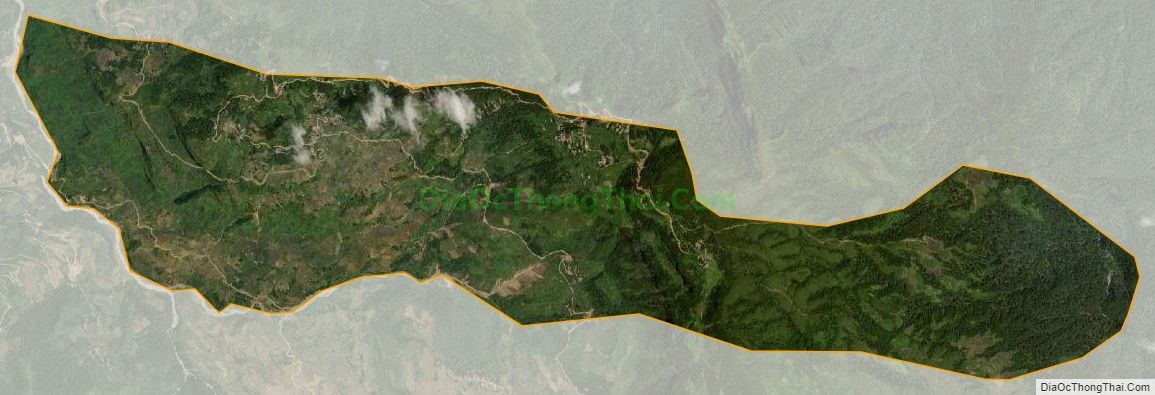 Bản đồ vệ tinh xã Ngải Thầu (cũ), huyện Bát Xát