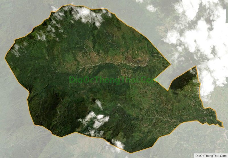 Bản đồ vệ tinh xã Sàng Ma Sáo, huyện Bát Xát