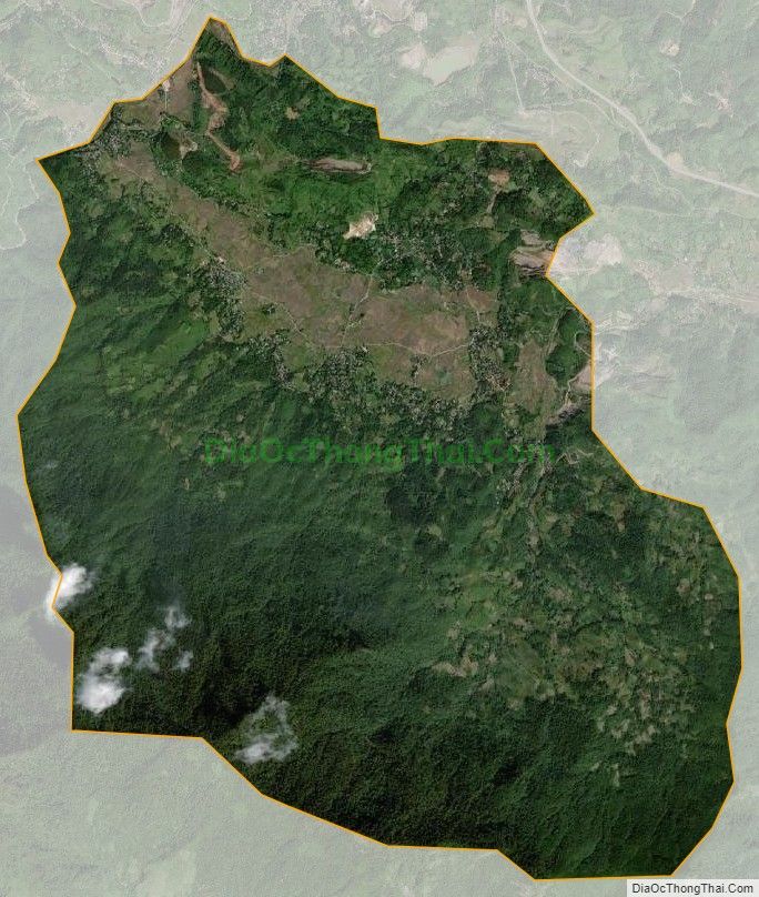Bản đồ vệ tinh xã Hợp Thành, thành phố Lào Cai