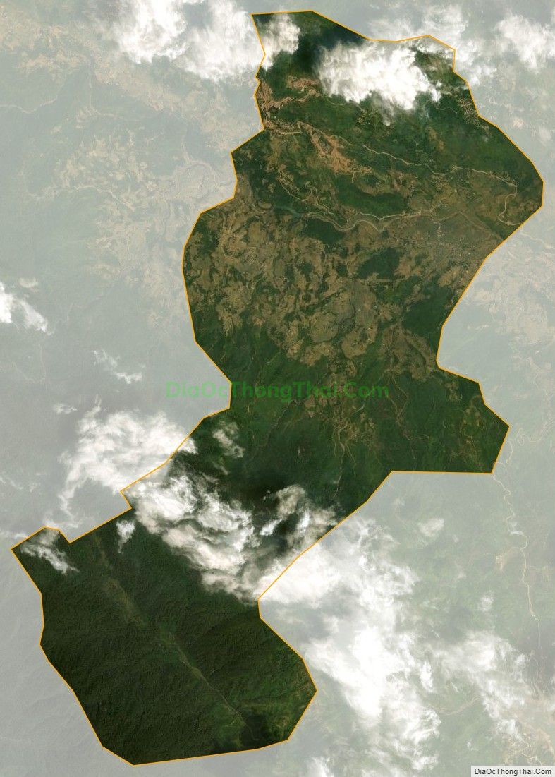 Bản đồ vệ tinh xã Lao Chải (cũ), huyện Sa Pa