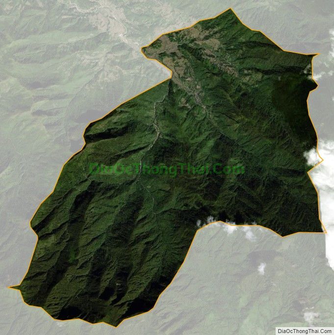 Bản đồ vệ tinh xã Nậm Cang (cũ), huyện Sa Pa