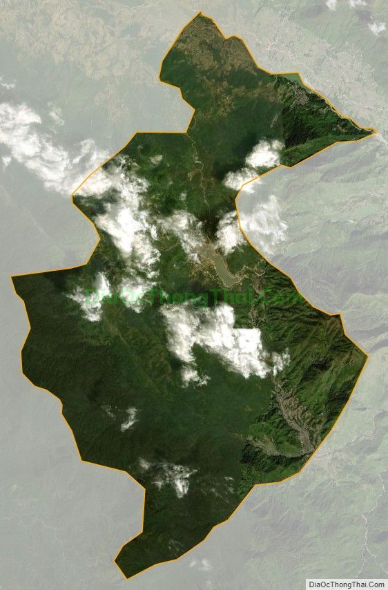 Bản đồ vệ tinh xã Tả Van, thị xã Sa Pa