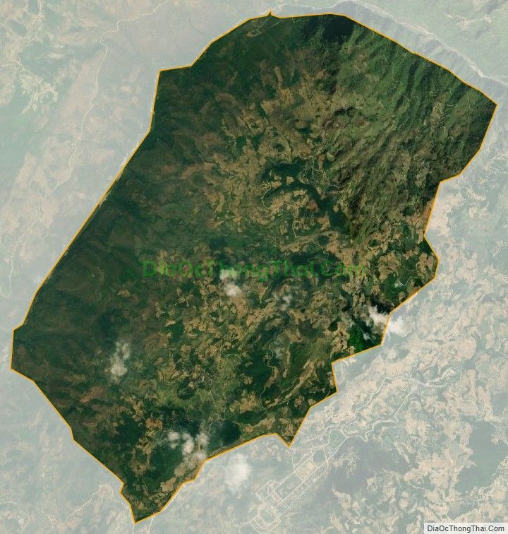 Bản đồ vệ tinh xã Nàn Sán, huyện Si Ma Cai