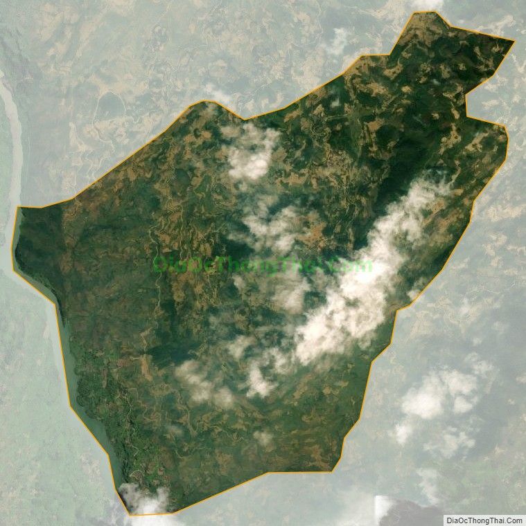 Bản đồ vệ tinh xã Nàn Xín, huyện Si Ma Cai