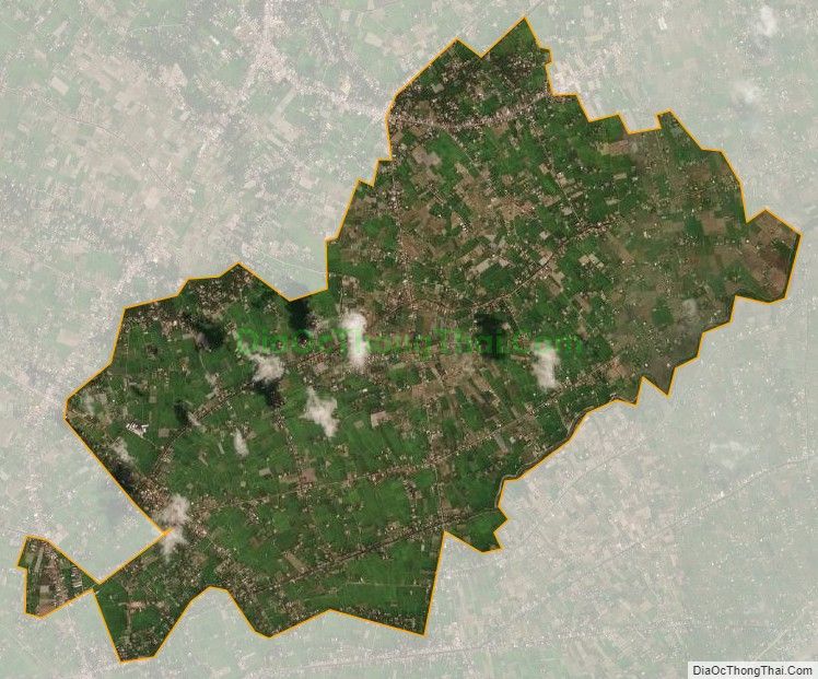 Bản đồ vệ tinh xã An Lục Long, huyện Châu Thành