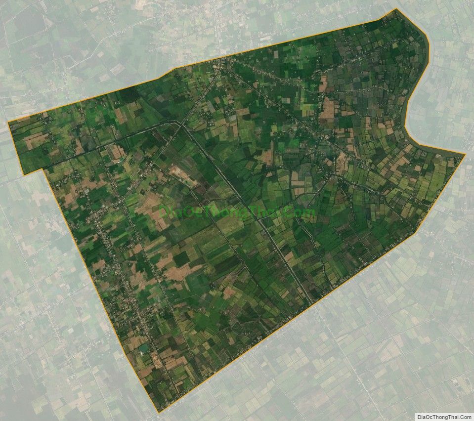 Bản đồ vệ tinh xã Bình Hòa Bắc, huyện Đức Huệ