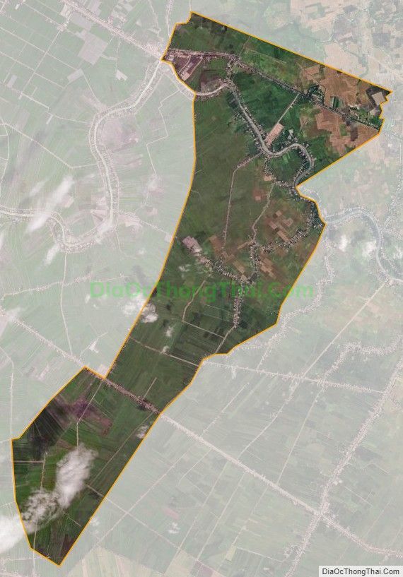 Bản đồ vệ tinh xã Tuyên Bình, huyện Vĩnh Hưng