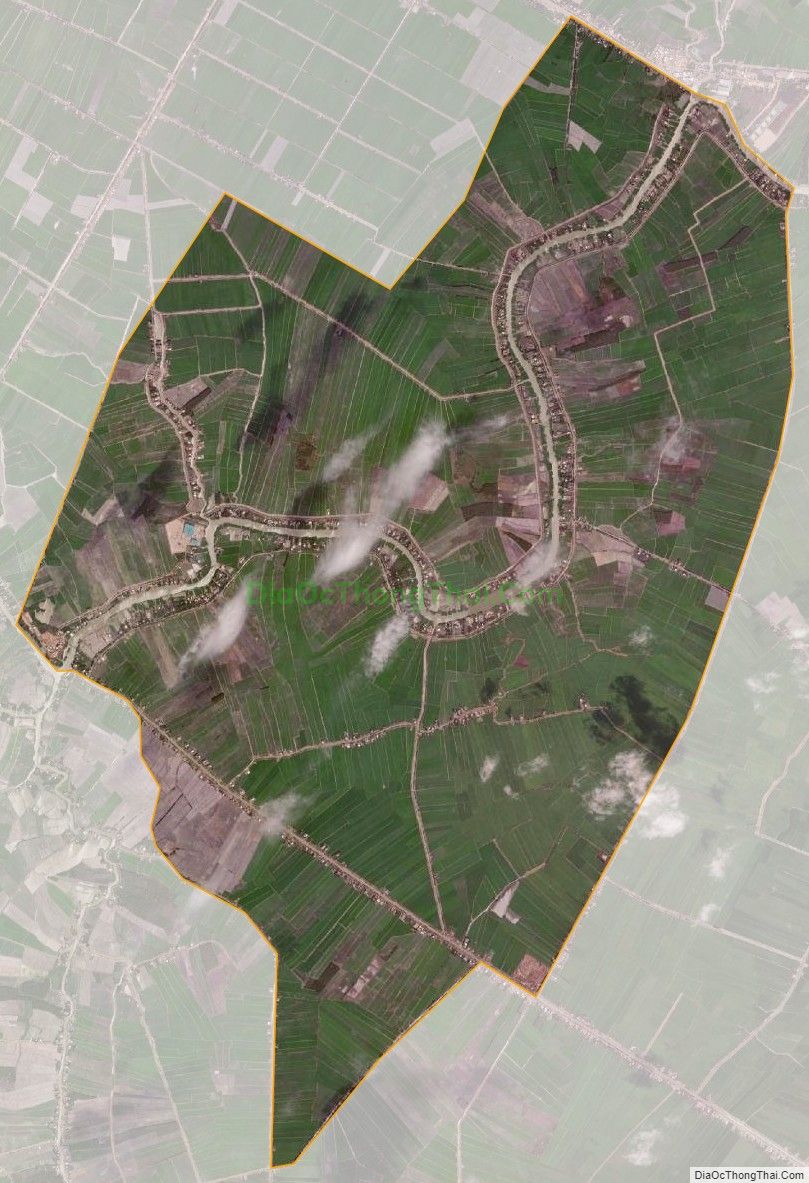 Bản đồ vệ tinh xã Tuyên Bình Tây, huyện Vĩnh Hưng