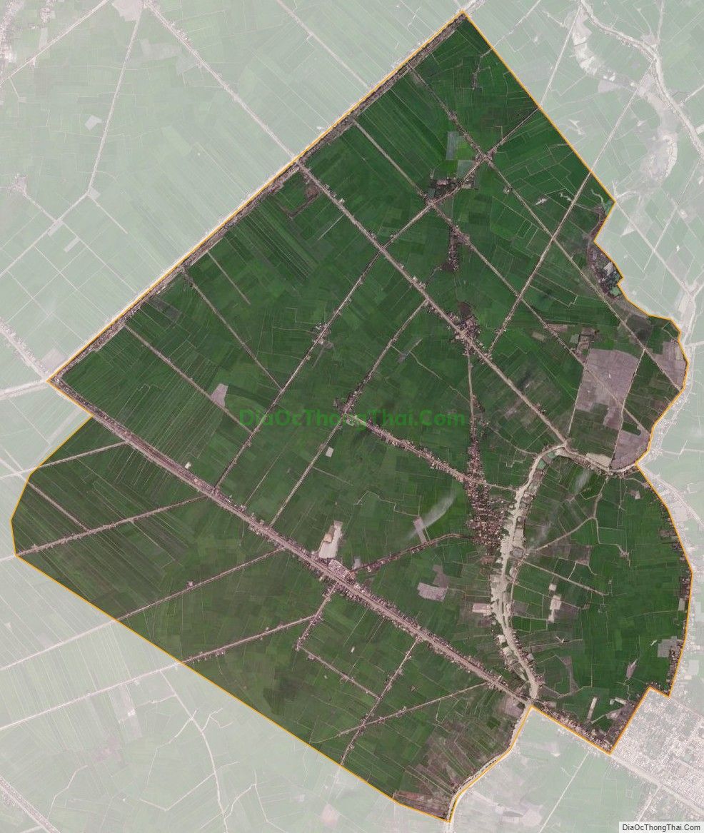 Bản đồ vệ tinh xã Vĩnh Trị, huyện Vĩnh Hưng