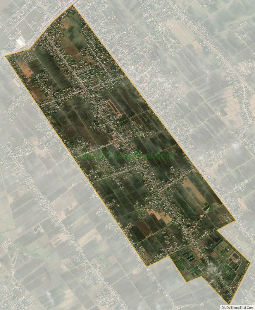 Bản đồ vệ tinh xã Giao Hà, huyện Giao Thủy