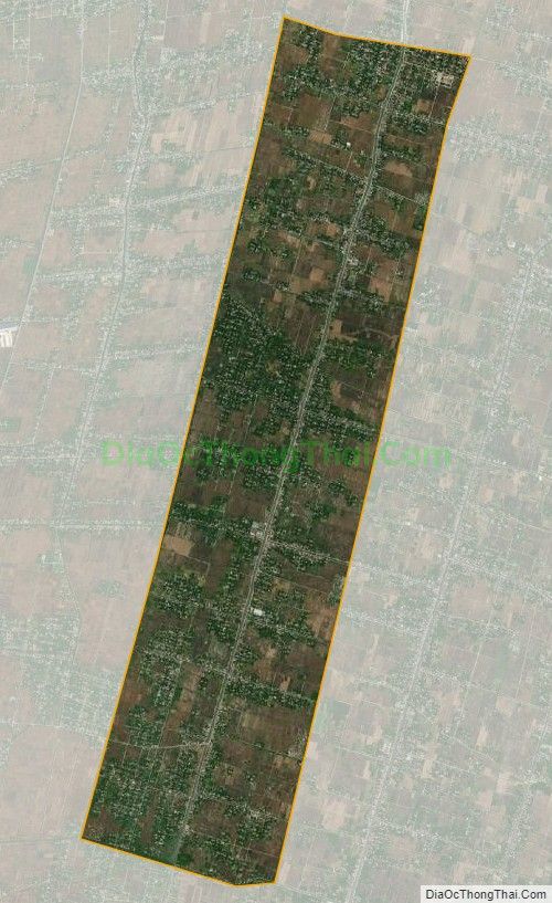 Bản đồ vệ tinh xã Hải Đường, huyện Hải Hậu
