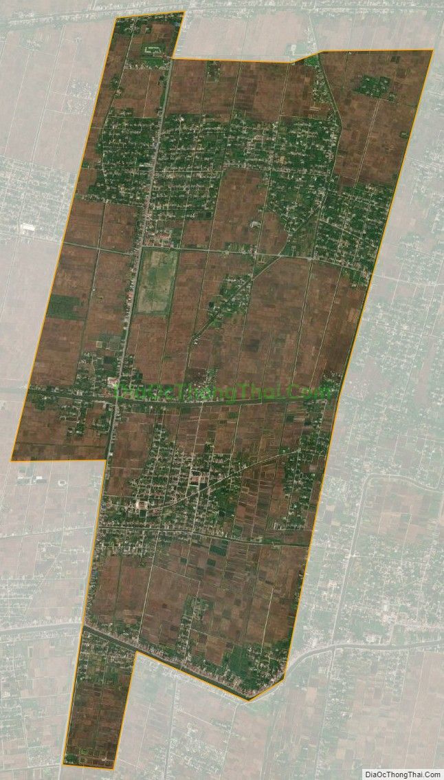 Bản đồ vệ tinh xã Hải Phong, huyện Hải Hậu