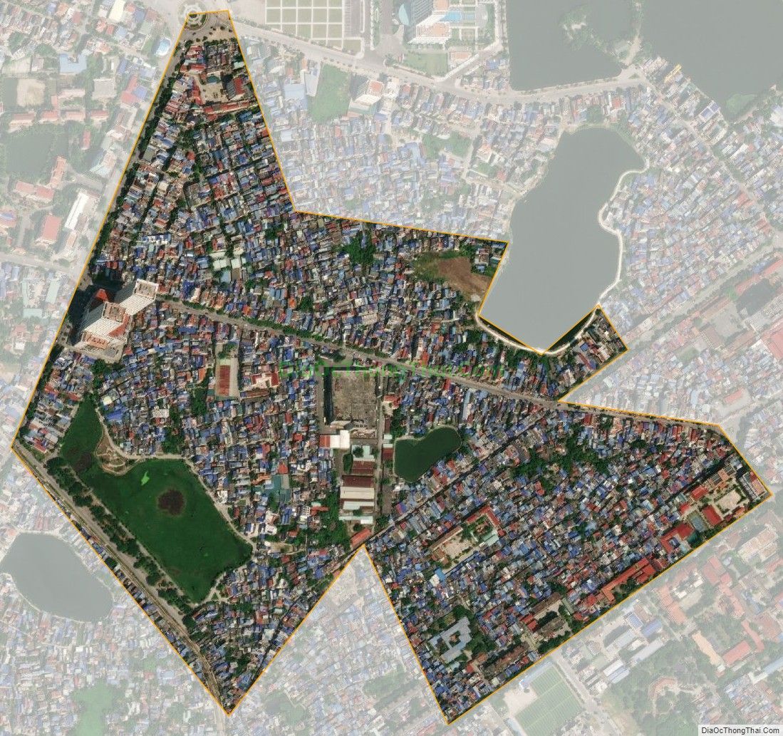 Bản đồ vệ tinh phường Cửa Bắc, thành phố Nam Định