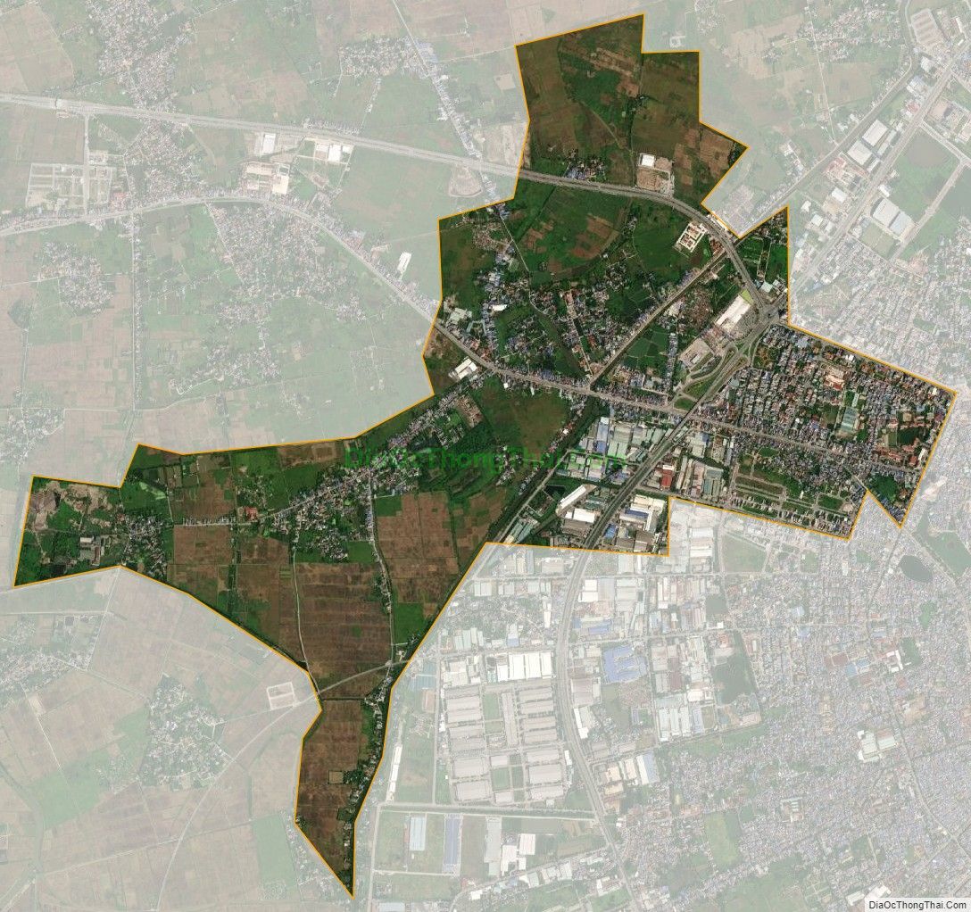 Bản đồ vệ tinh phường Lộc Hòa, thành phố Nam Định