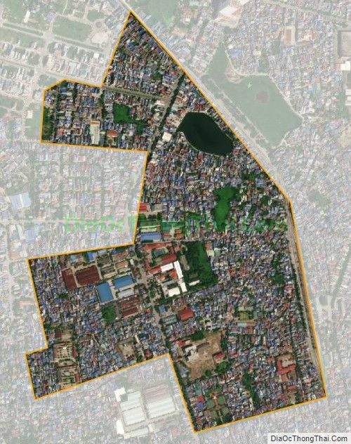 Bản đồ vệ tinh phường Trường Thi, thành phố Nam Định