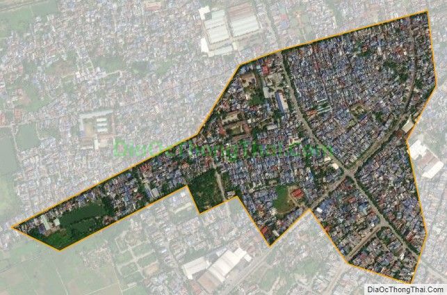 Bản đồ vệ tinh phường Văn Miếu, thành phố Nam Định