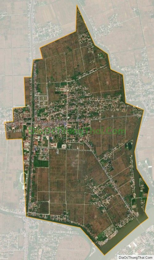 Bản đồ vệ tinh Thị trấn Liễu Đề, huyện Nghĩa Hưng