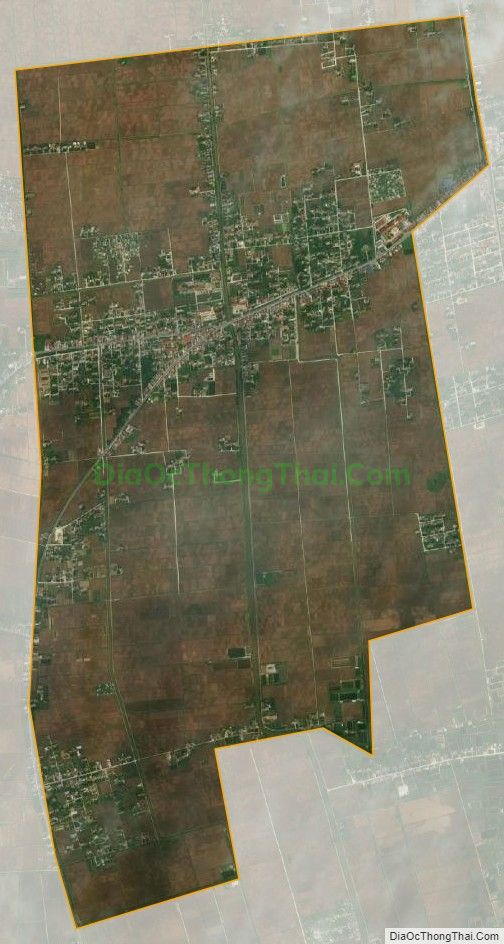 Bản đồ vệ tinh xã Nghĩa Tân, huyện Nghĩa Hưng